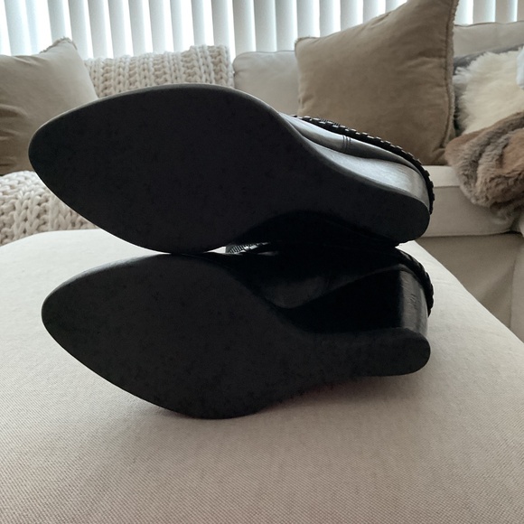 Mimosa Italian leather/suede boots - black - Picture 3 of 5